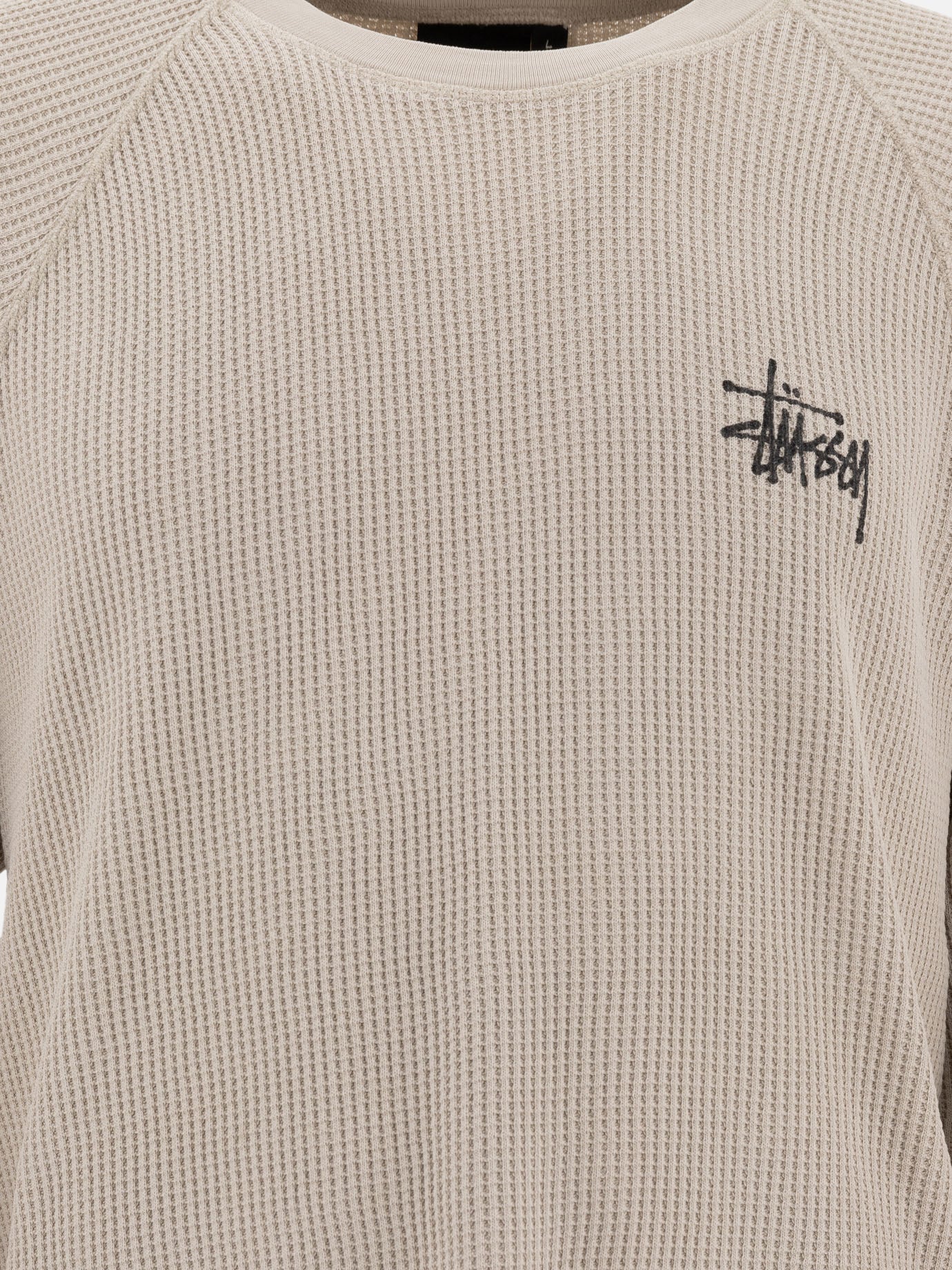 Stüssy "Basic Stock" thermal t-shirt Beige