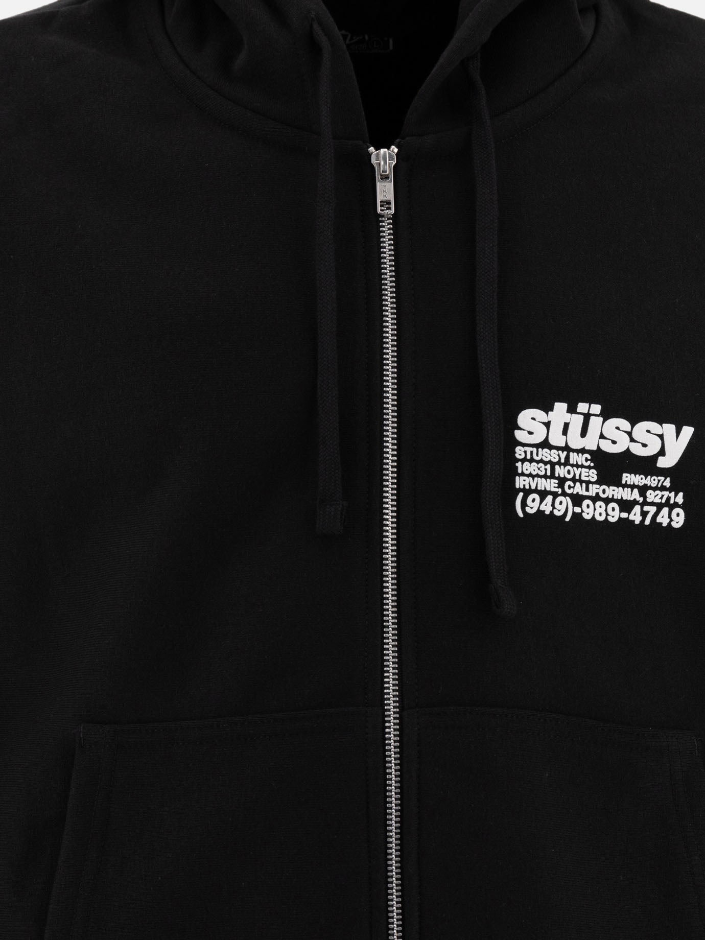 Stüssy "DNA" hoodie Black