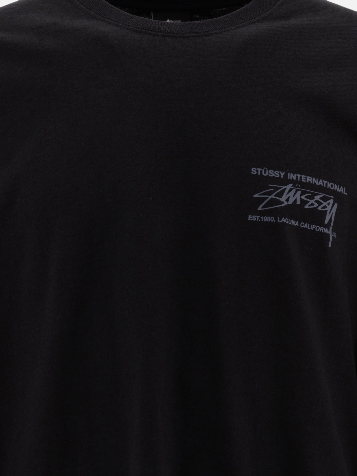 Stüssy "Smooth International" t-shirt Black