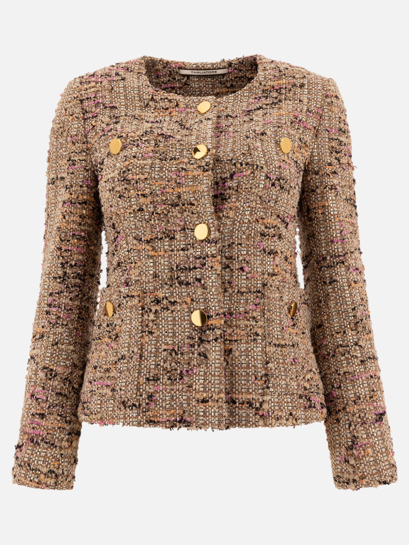 Blazers Solid colour  Beige - Tagliatore Women | PDP | VIETTI Online Store | thumbnail