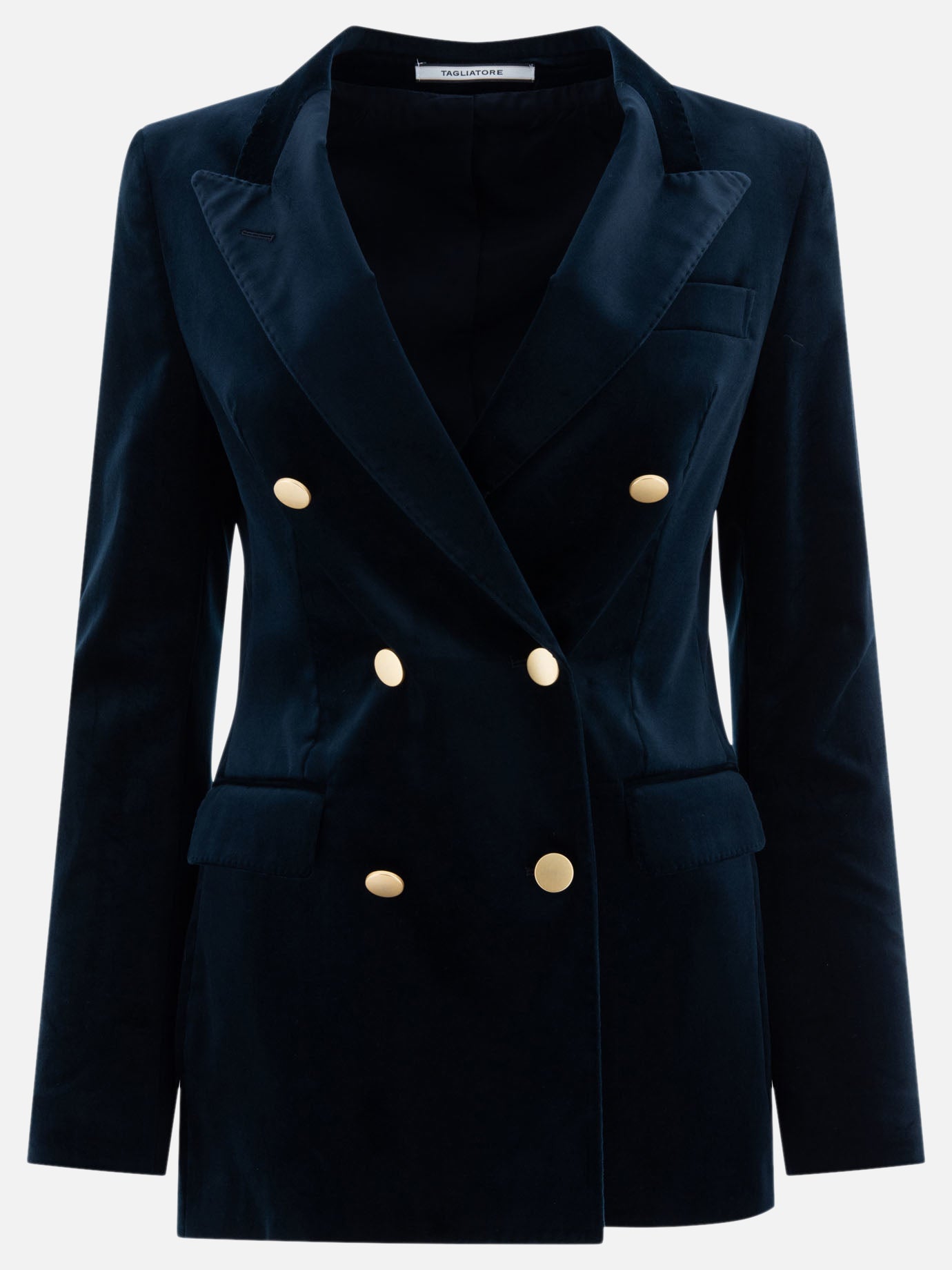 Blazers Solid colour  Black - Tagliatore Women | PDP | VIETTI Online Store | thumbnail