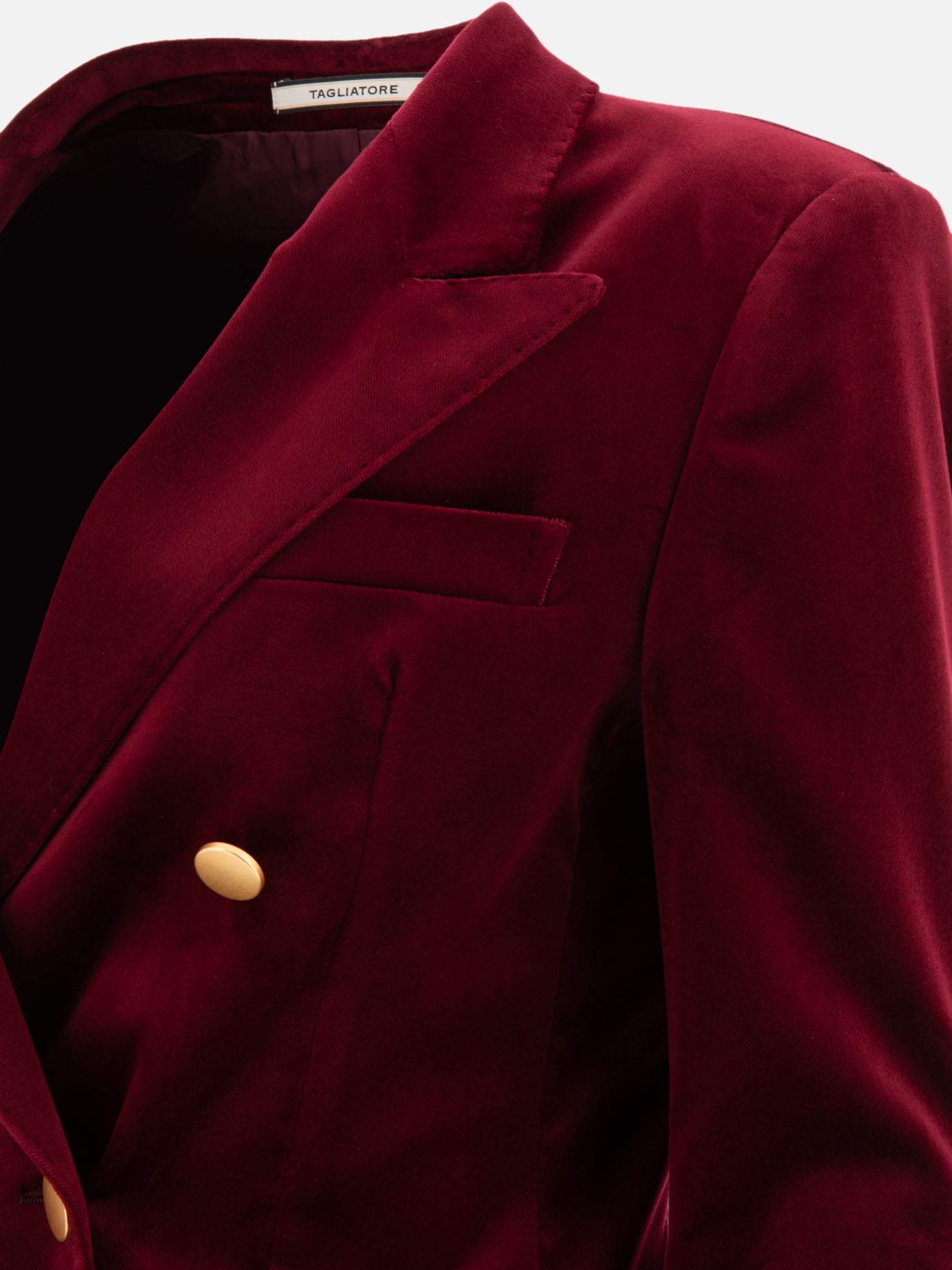 Blazers Solid colour  Bordeaux - Tagliatore Women | PDP | VIETTI Online Store | Zoom-Modal_4
