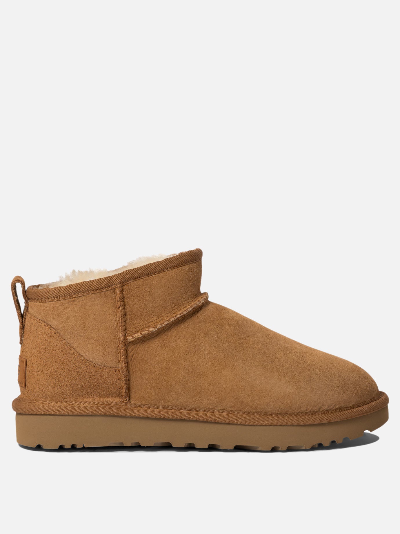 Ugg "Classic Ultra Mini" ankle boots Beige