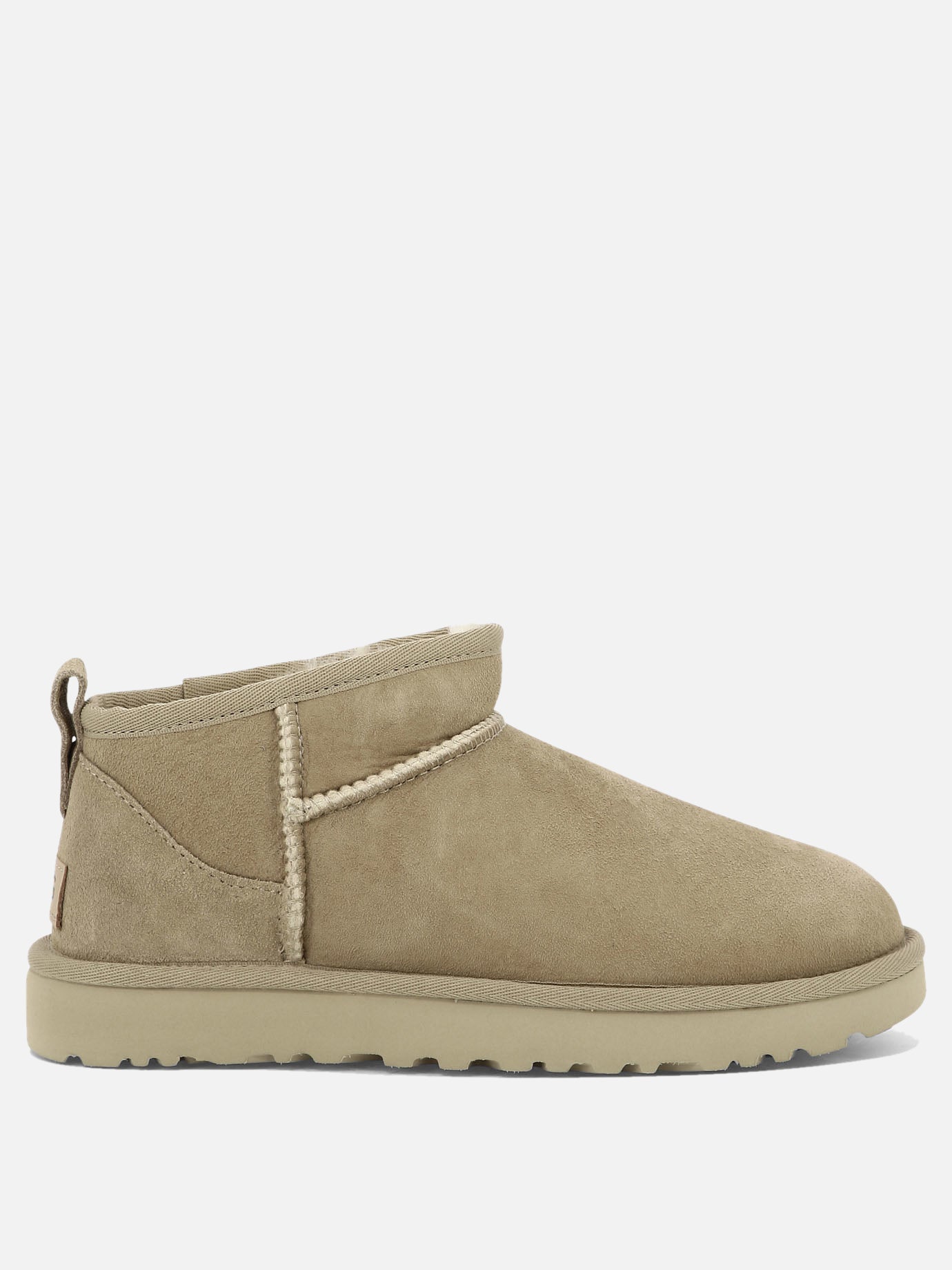 Ugg "Classic Ultra Mini" ankle boots Beige