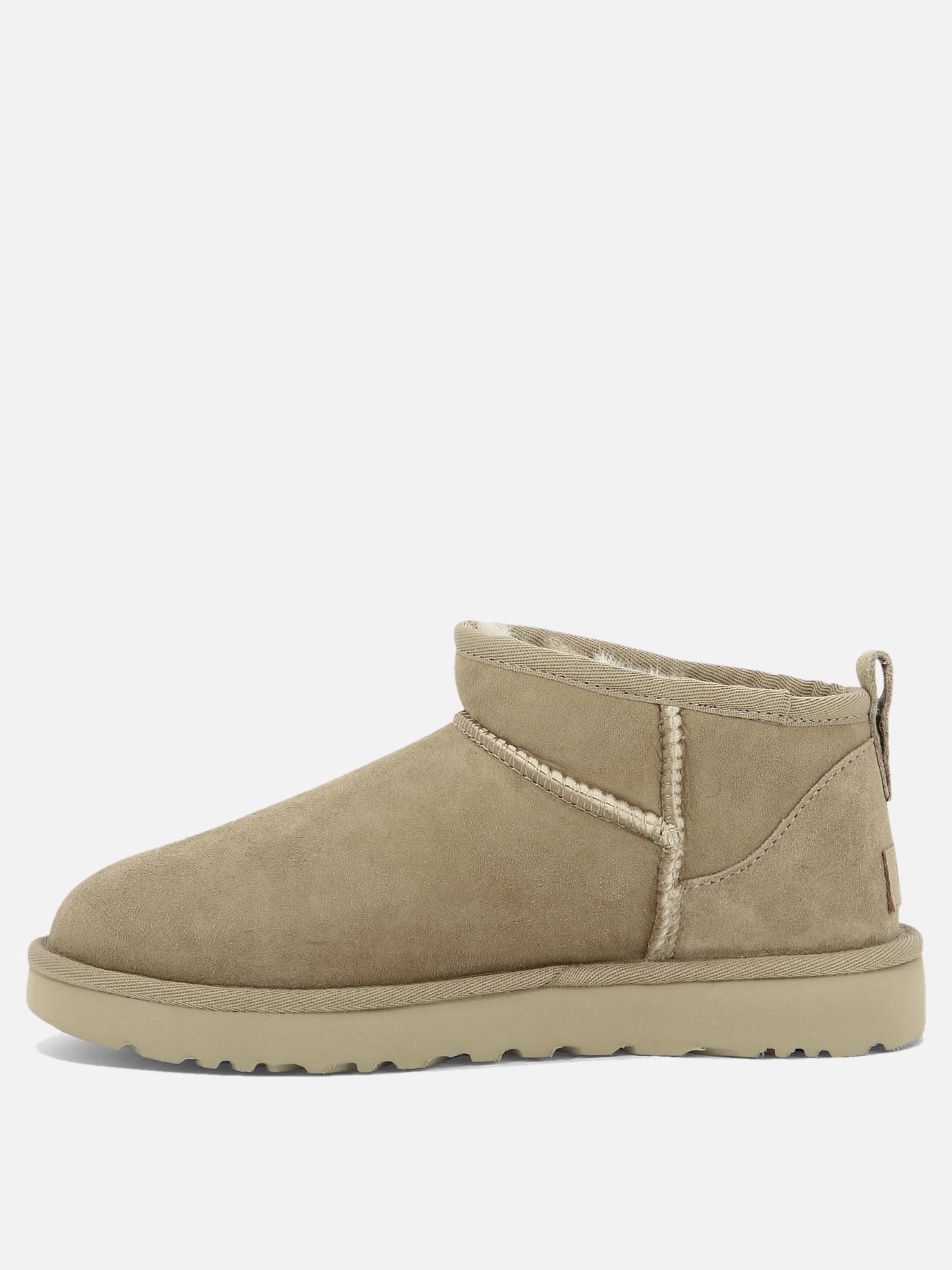 Ugg "Classic Ultra Mini" ankle boots Beige