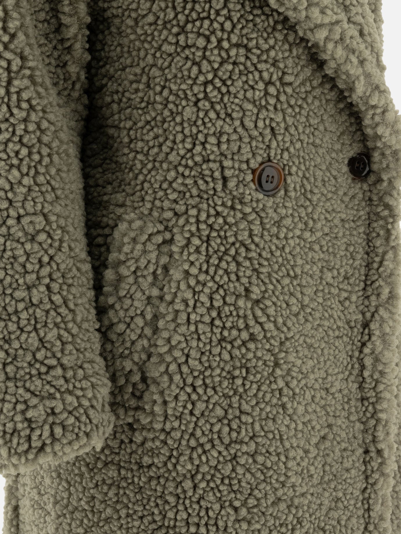 Long coats Solid colour  Green - Ugg Women | PDP | VIETTI Online Store | Zoom-Modal_4
