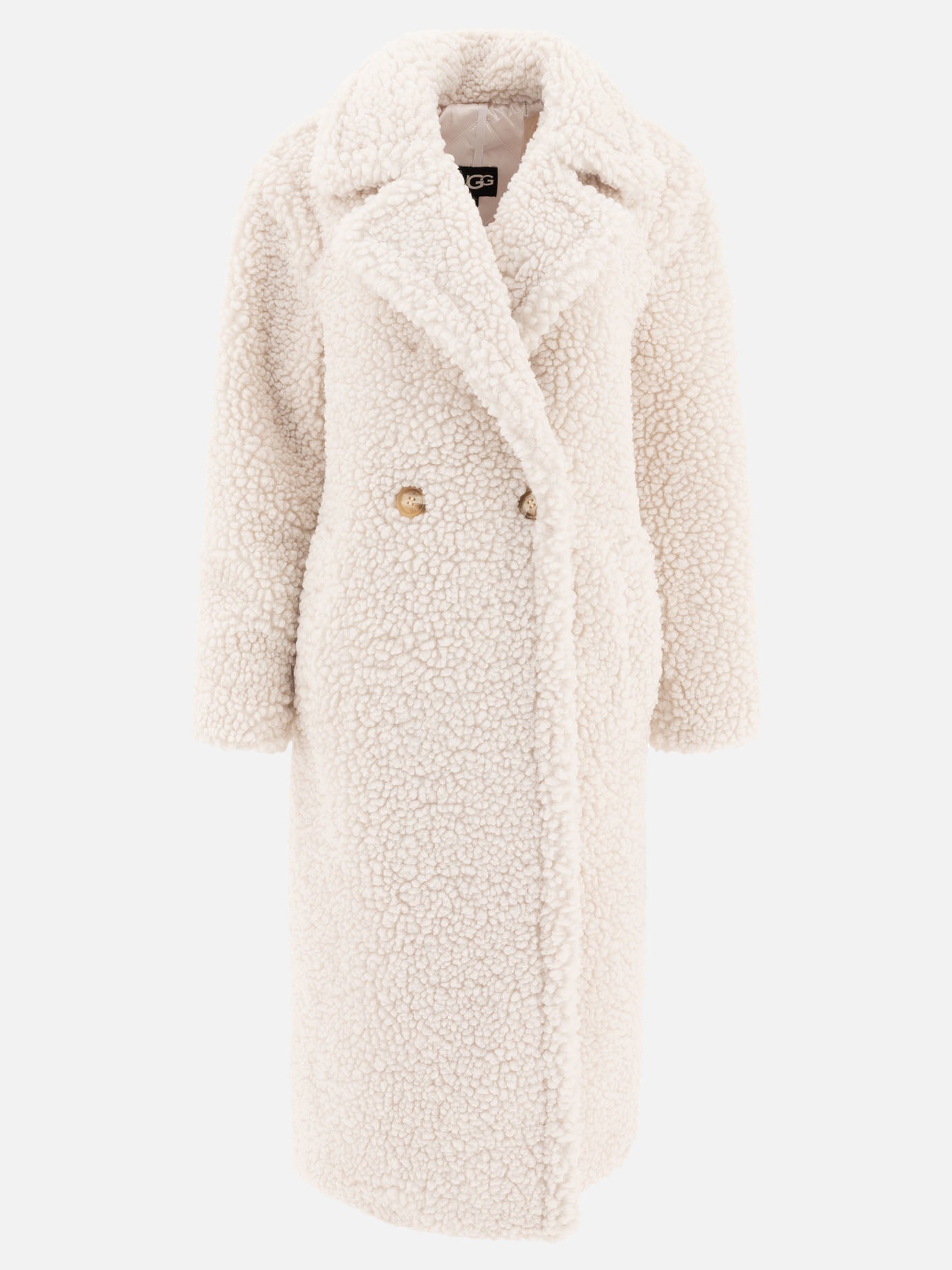 Long coats Solid colour  White - Ugg Women | PDP | VIETTI Online Store | thumbnail