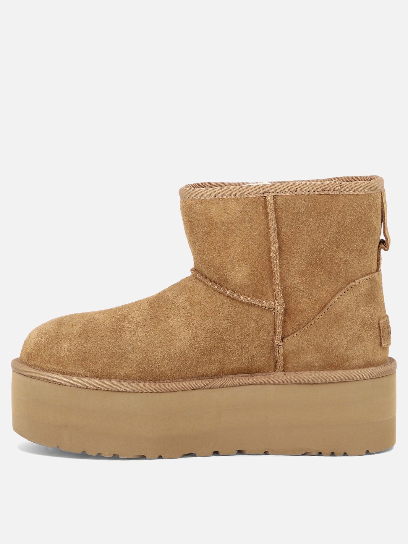 Pull-on boots 100% leather - 100% rubber  Beige - Ugg Women | PDP | VIETTI Online Store | thumbnail_3