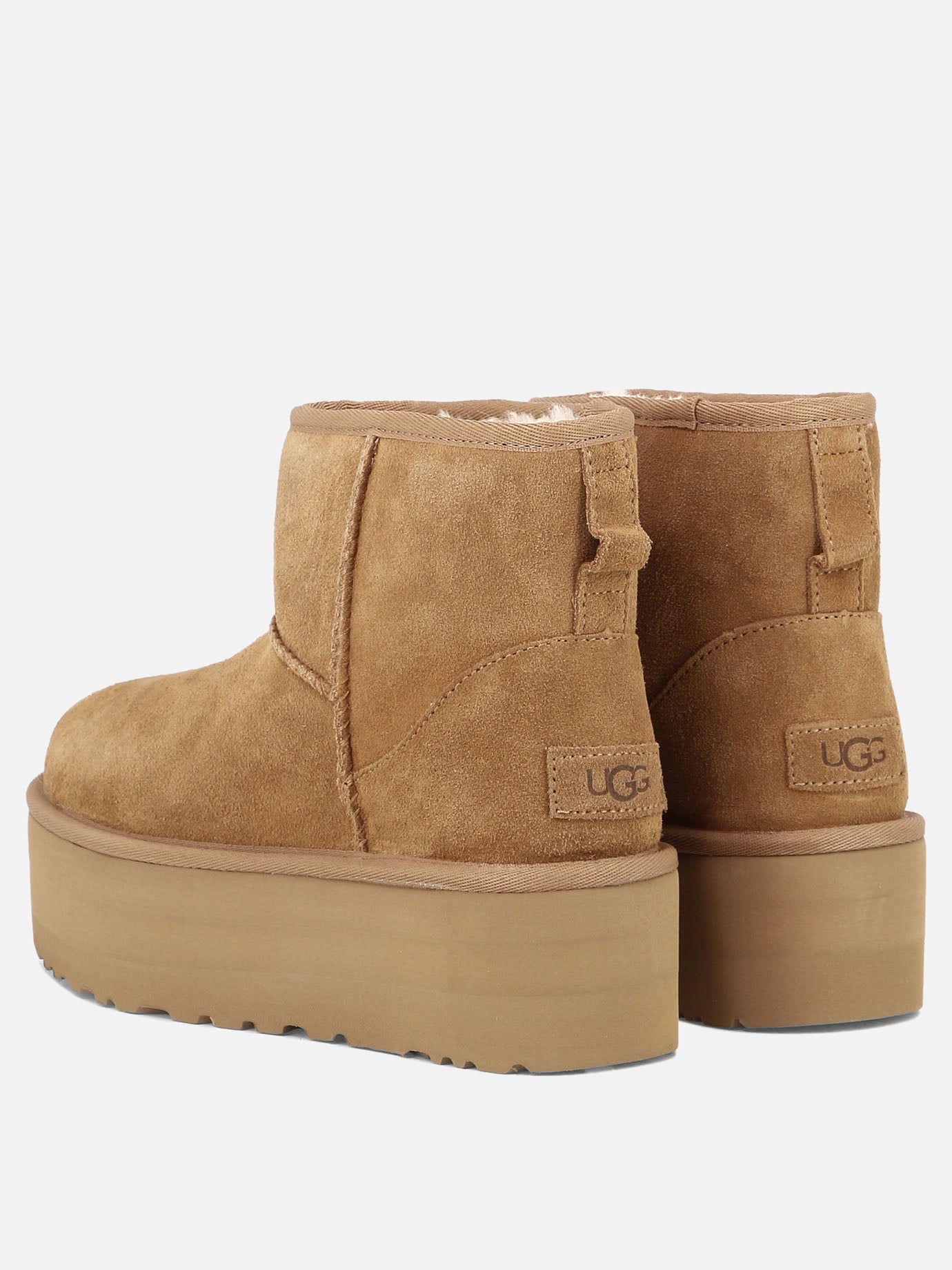 Pull-on boots 100% leather - 100% rubber  Beige - Ugg Women | PDP | VIETTI Online Store | Zoom-Modal_4
