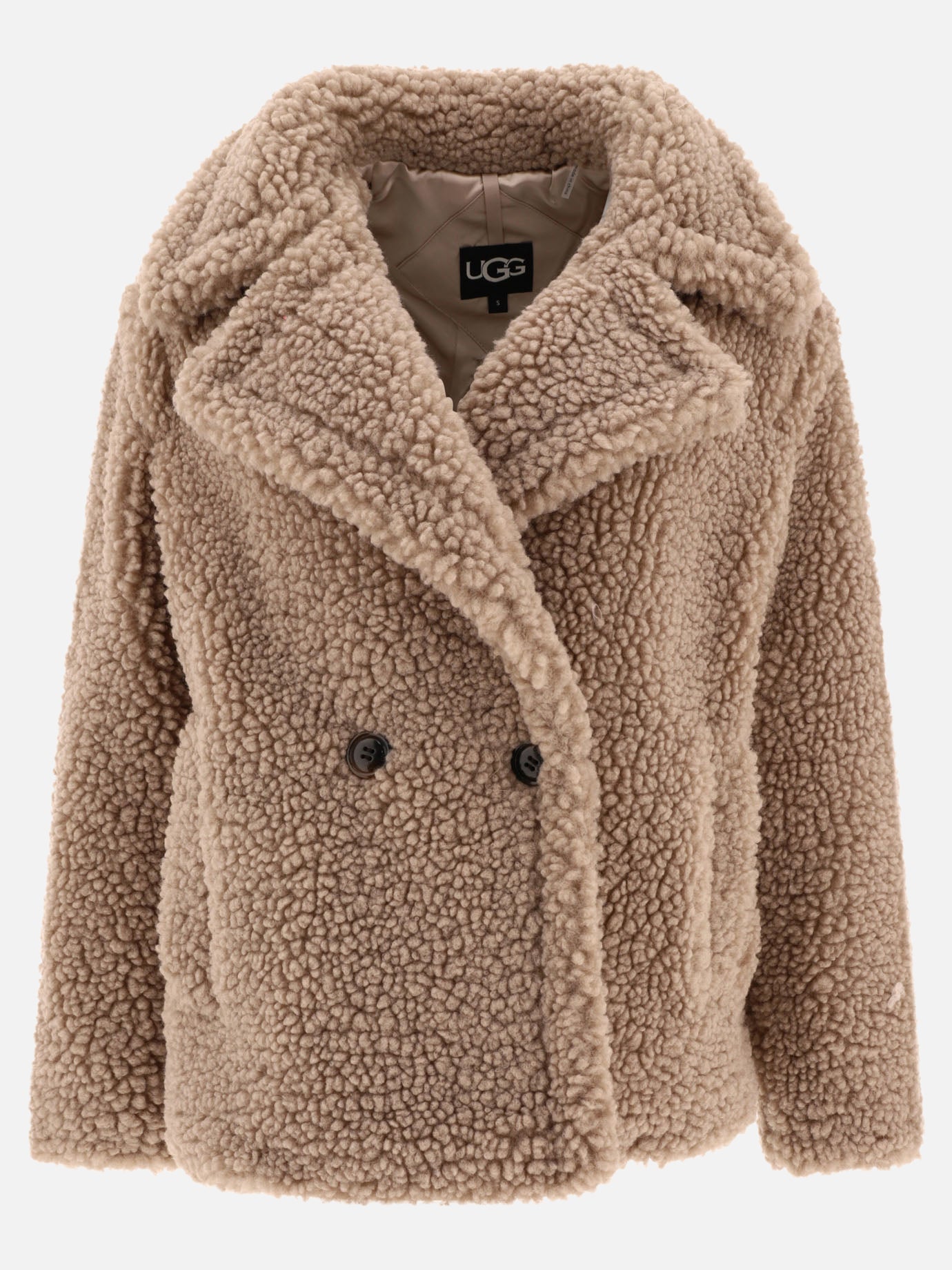 Ugg "Teddy Gertrude" short coat Beige