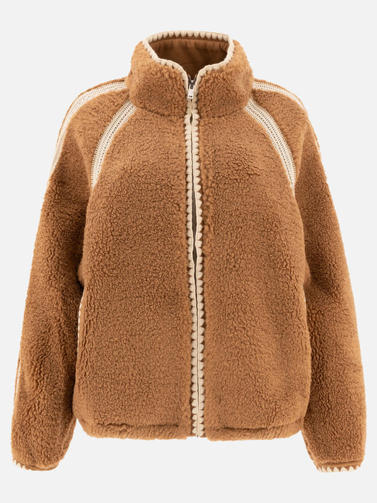 Fleece jackets Solid colour  Brown - Ugg Women | PLP | VIETTI Online Store 
