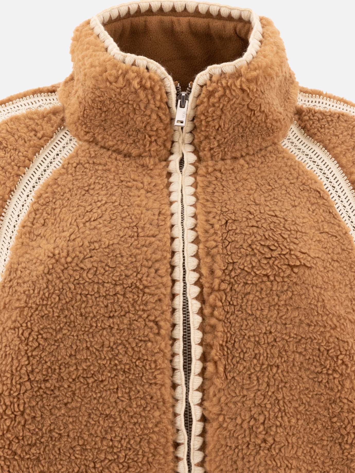 Fleece jackets Solid colour  Brown - Ugg Women | PDP | VIETTI Online Store | thumbnail_3