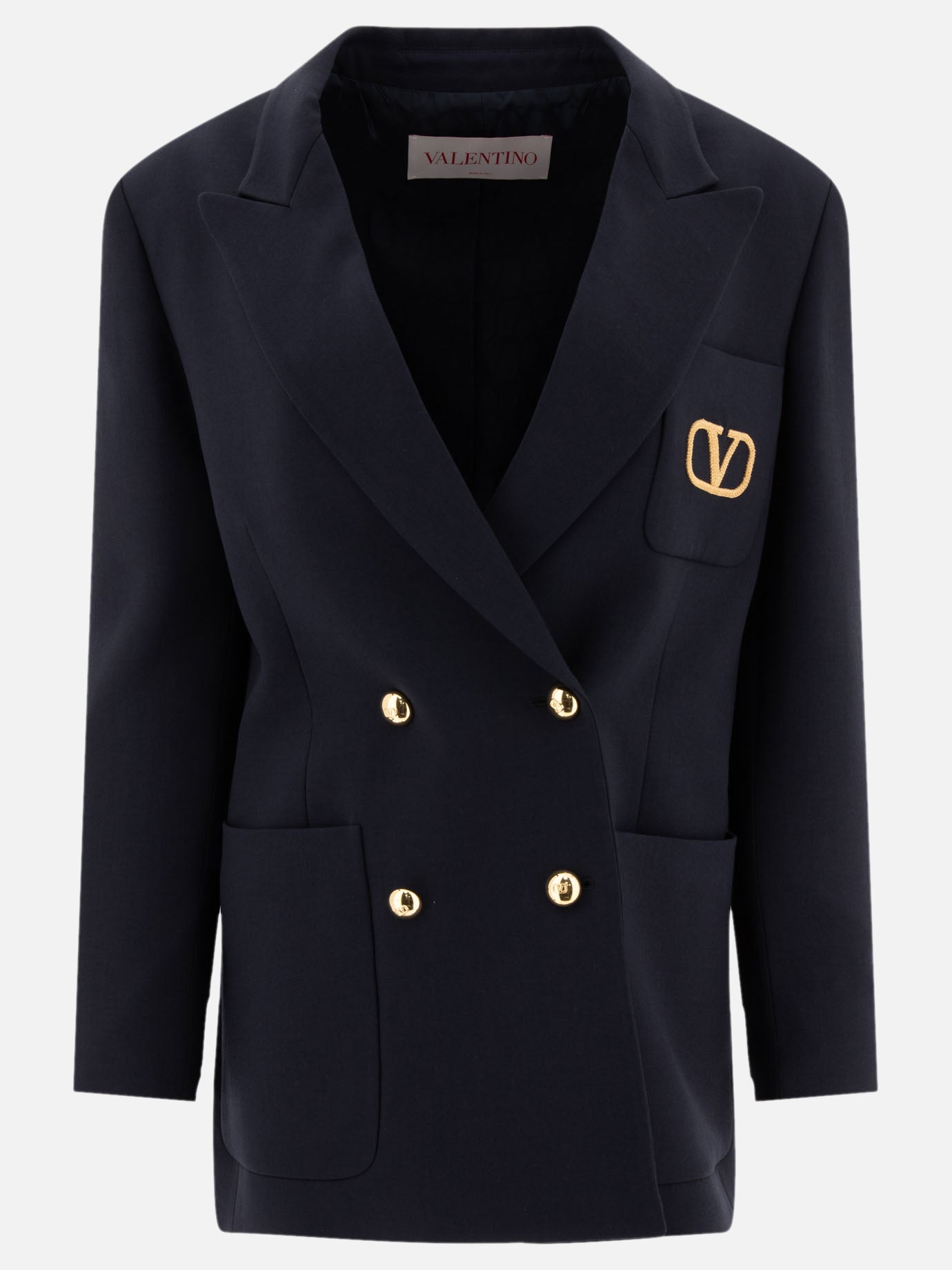 Blazers Solid colour  Blue - Valentino Women | PDP | VIETTI Online Store | thumbnail