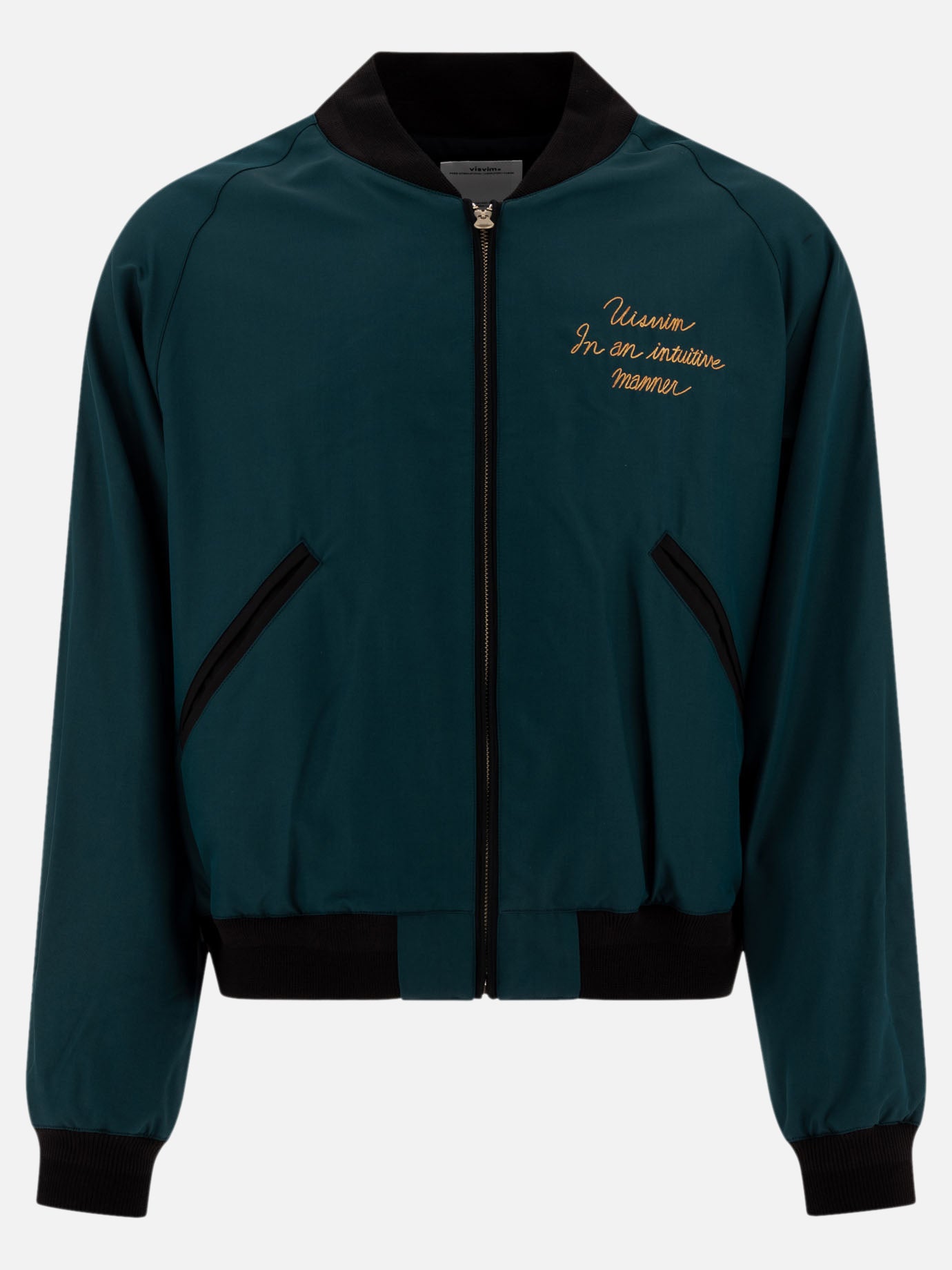 Bomber jackets Solid colour  Blue - Visvim Men | PDP | VIETTI Online Store | Zoom-Modal
