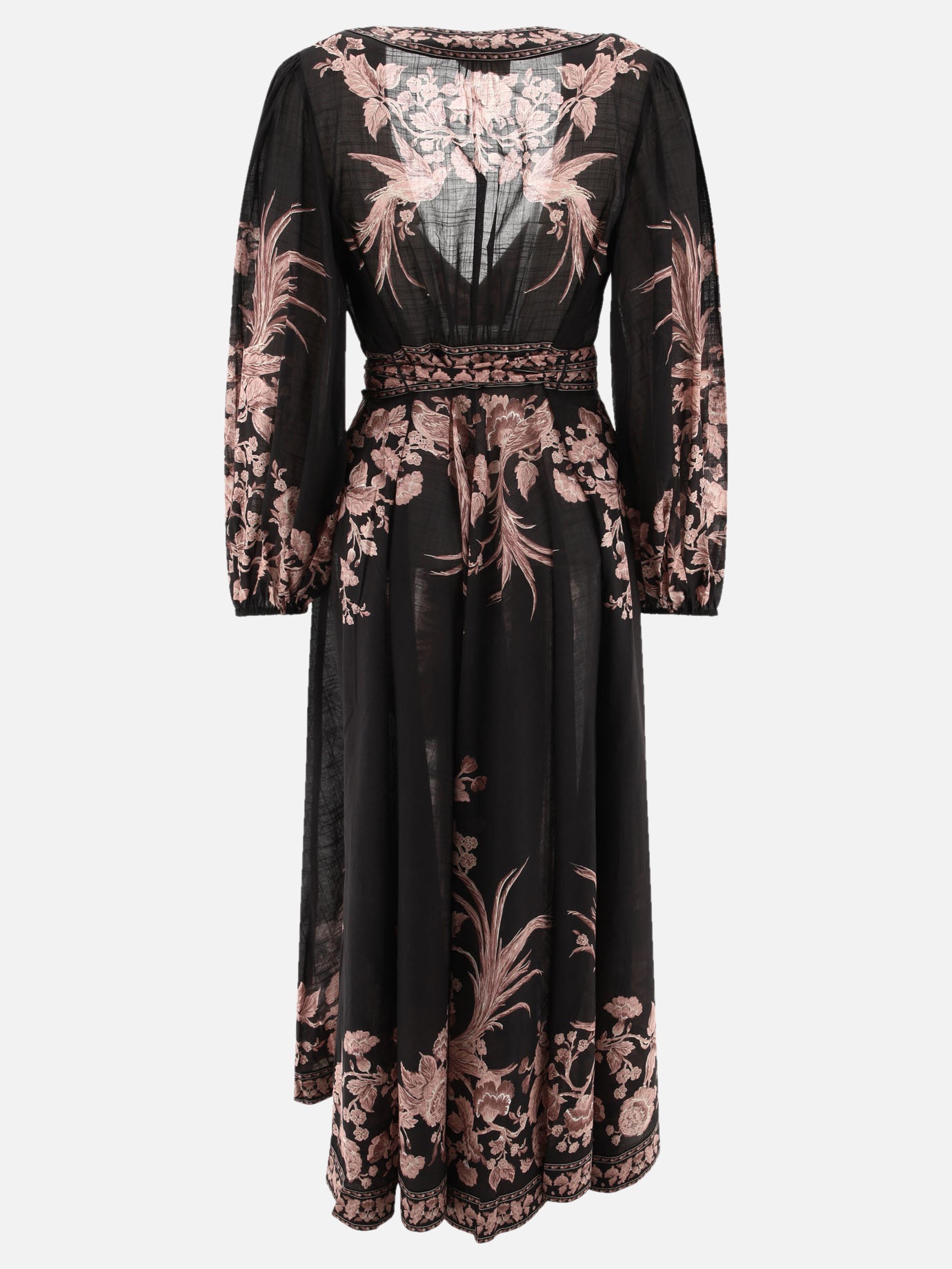 "Waverly Wrap" midi dress