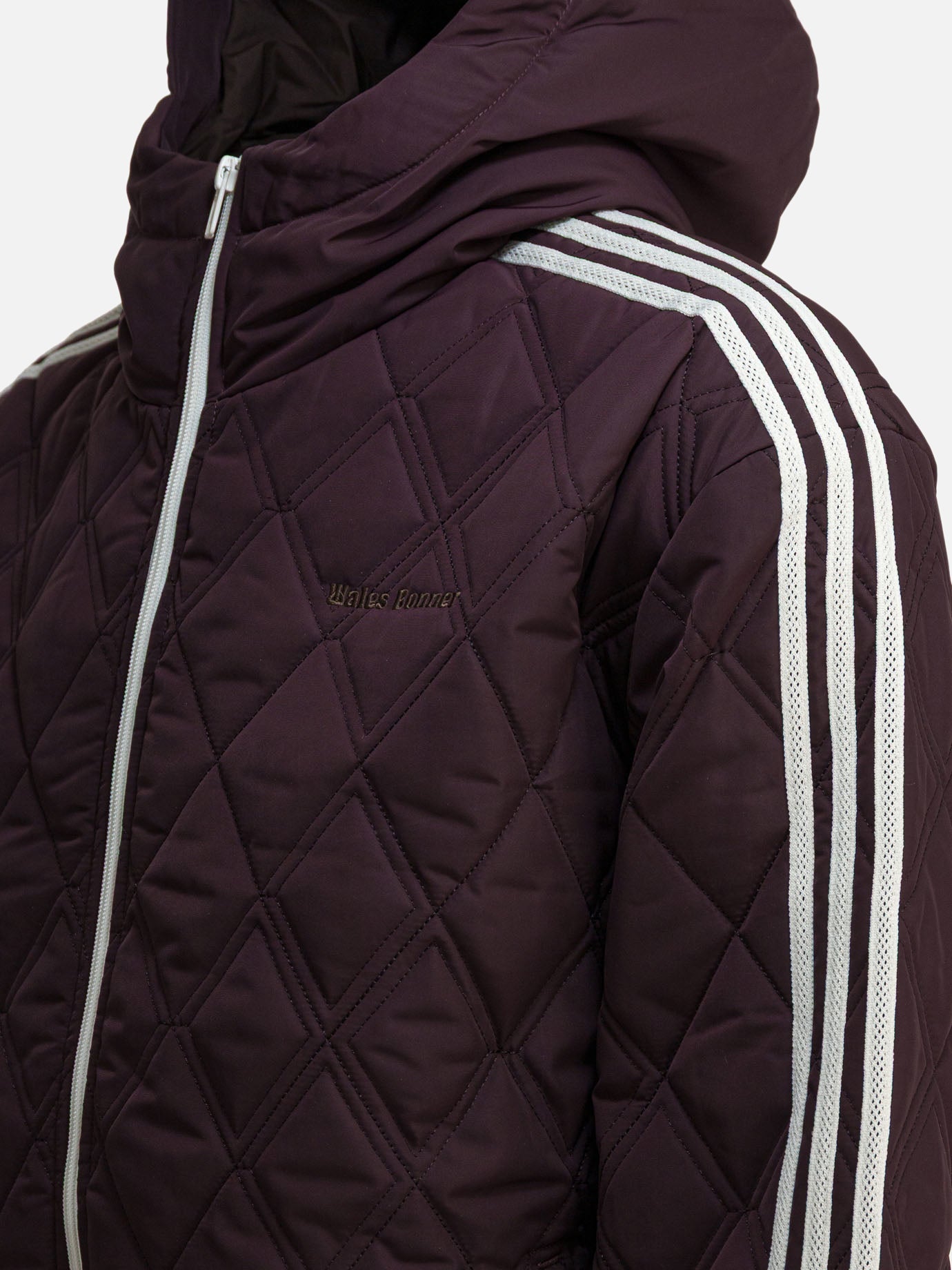 Quilted & Utility Jackets Solid colour  Bordeaux - Adidas Originals Men | PDP | VIETTI Online Store | Zoom-Modal_4
