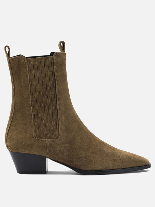 Stivaletti pull-on 100% leather - 70% leather 30% rubber  Marrone - Aeyde Donna | PLP | VIETTI Online Store 
