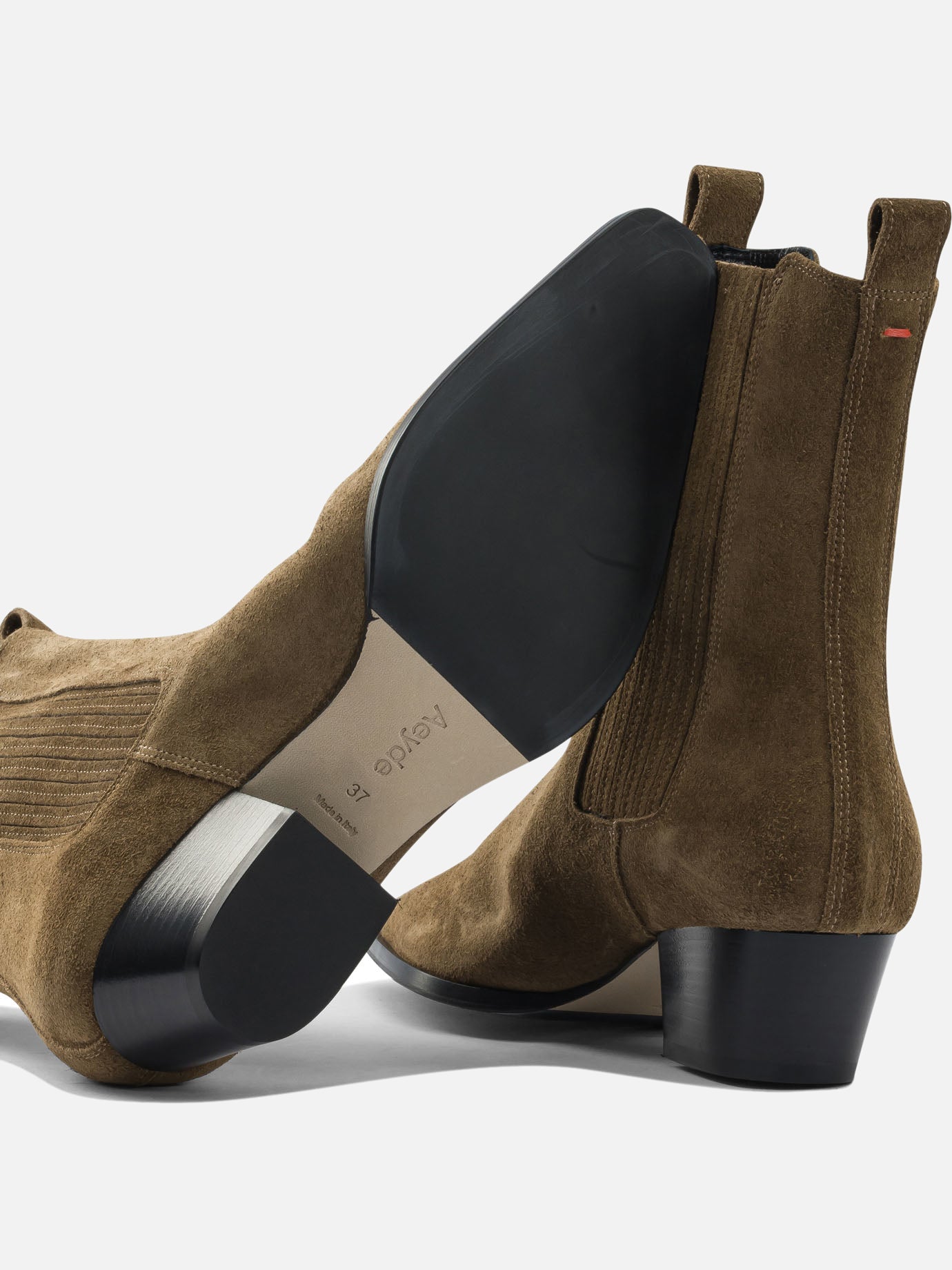 Stivaletti pull-on 100% leather - 70% leather 30% rubber  Marrone - Aeyde Donna | PDP | VIETTI Online Store | thumbnail_5
