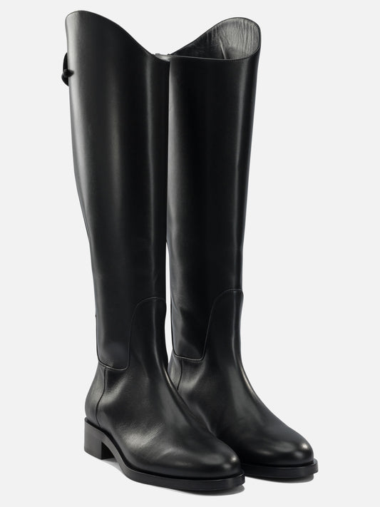 Al ginocchio 100% leather - 70% leather 30% rubber  Nero - Aeyde Donna | PLP | VIETTI Online Store | 2
