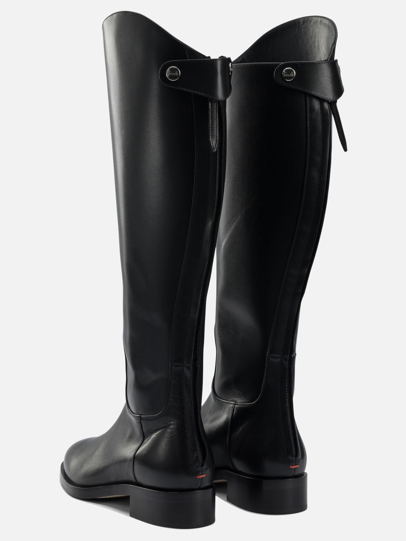 Al ginocchio 100% leather - 70% leather 30% rubber  Nero - Aeyde Donna | PDP | VIETTI Online Store | thumbnail_4