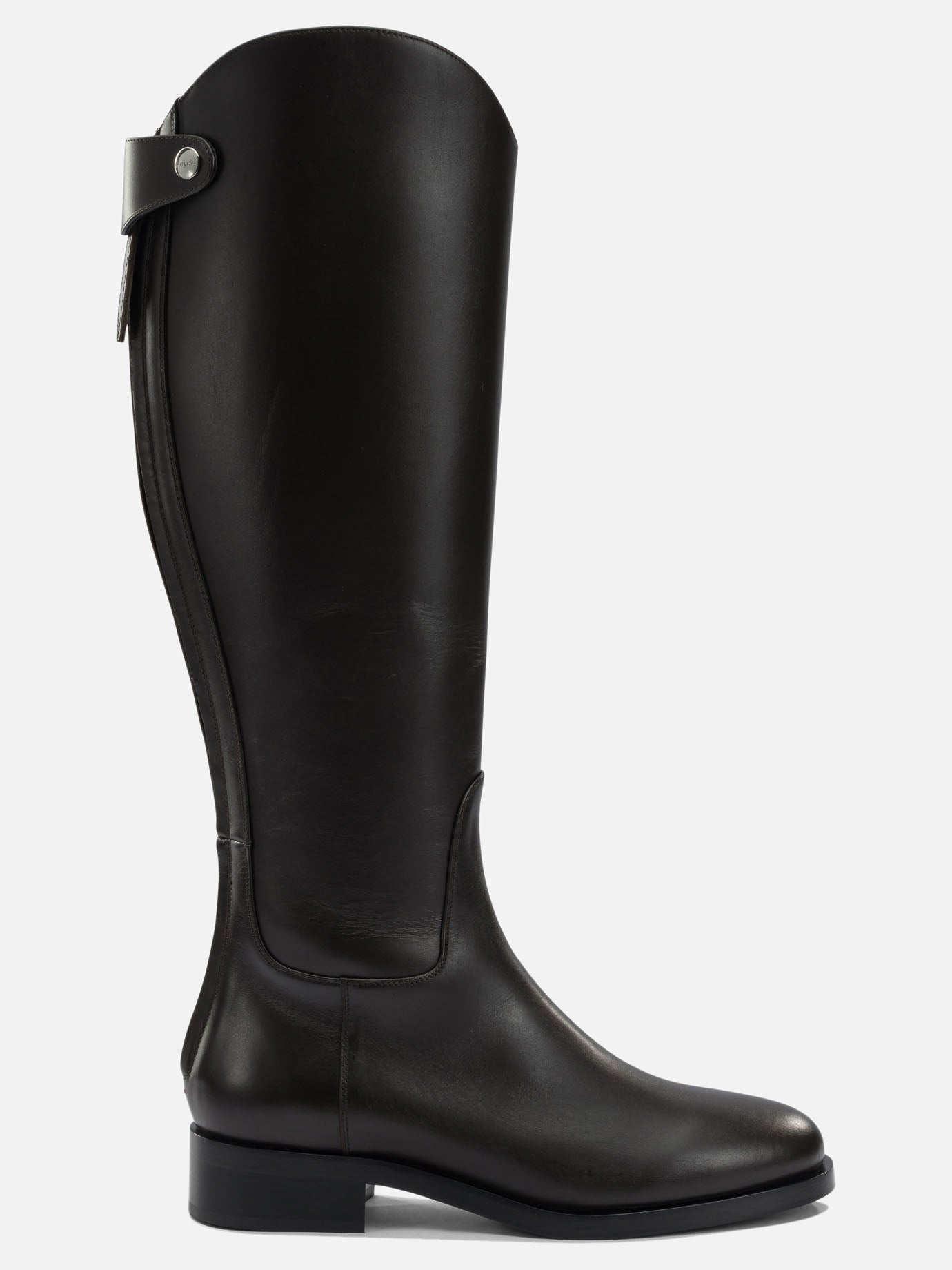 Al ginocchio 100% leather - 70% leather 30% rubber  Marrone - Aeyde Donna | PDP | VIETTI Online Store | Zoom-Modal
