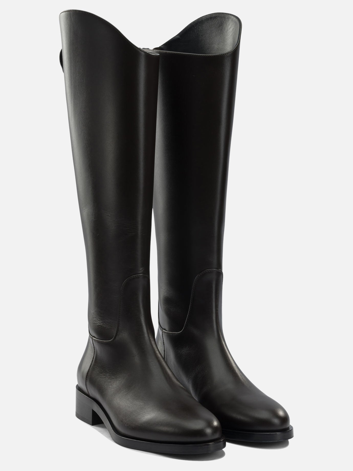 Al ginocchio 100% leather - 70% leather 30% rubber  Marrone - Aeyde Donna | PDP | VIETTI Online Store | thumbnail_2