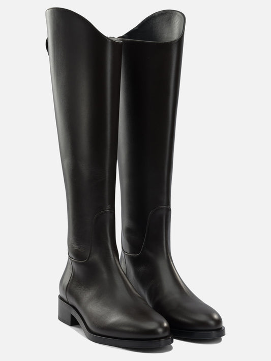 Al ginocchio 100% leather - 70% leather 30% rubber  Marrone - Aeyde Donna | PLP | VIETTI Online Store | 2
