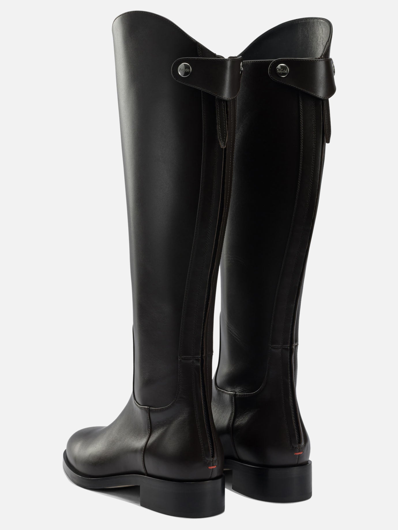 Al ginocchio 100% leather - 70% leather 30% rubber  Marrone - Aeyde Donna | PDP | VIETTI Online Store | thumbnail_4