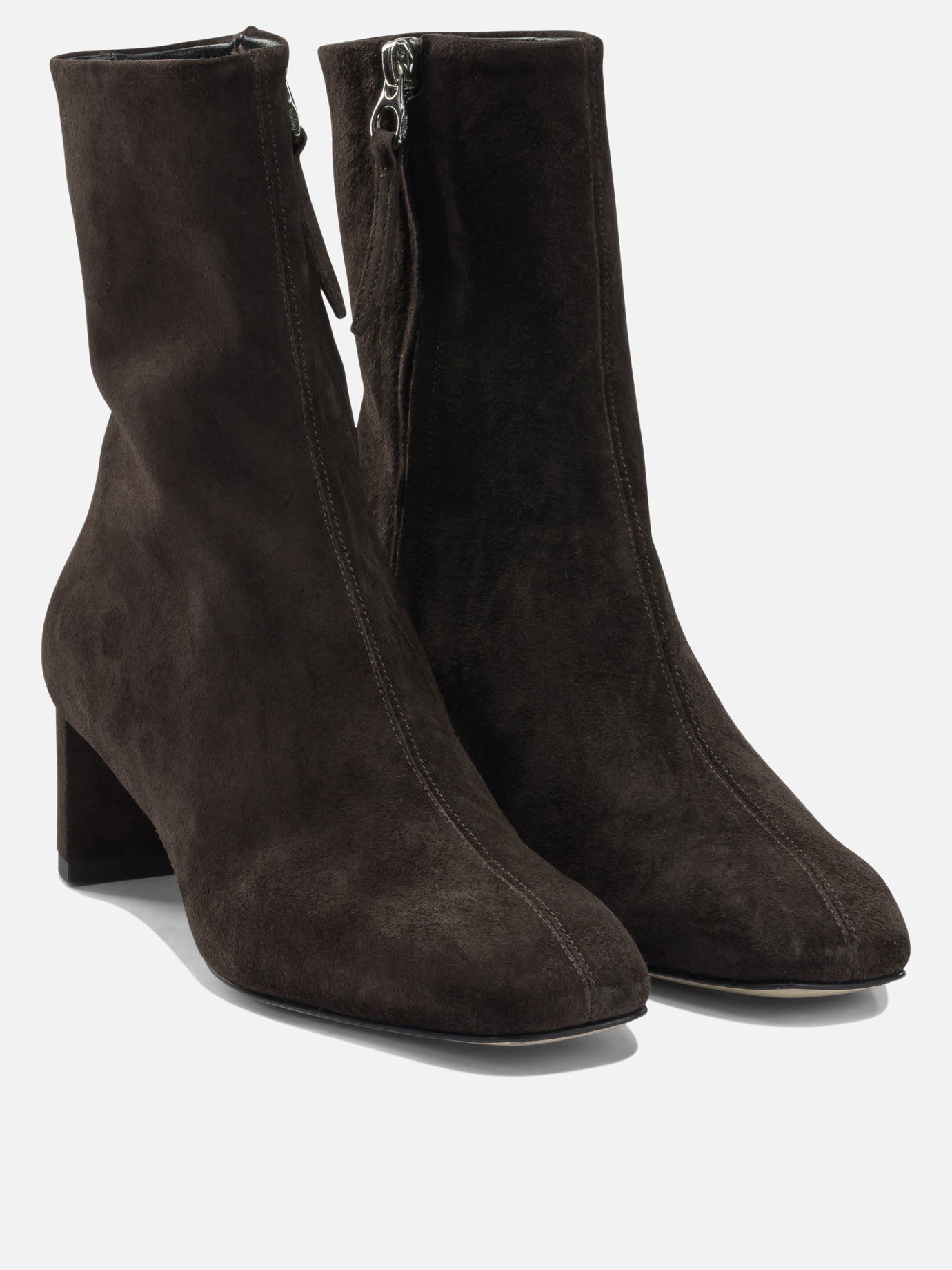 Stivaletti con zip 100% leather - 100% leather  Marrone - Aeyde Donna | PDP | VIETTI Online Store | Zoom-Modal_2
