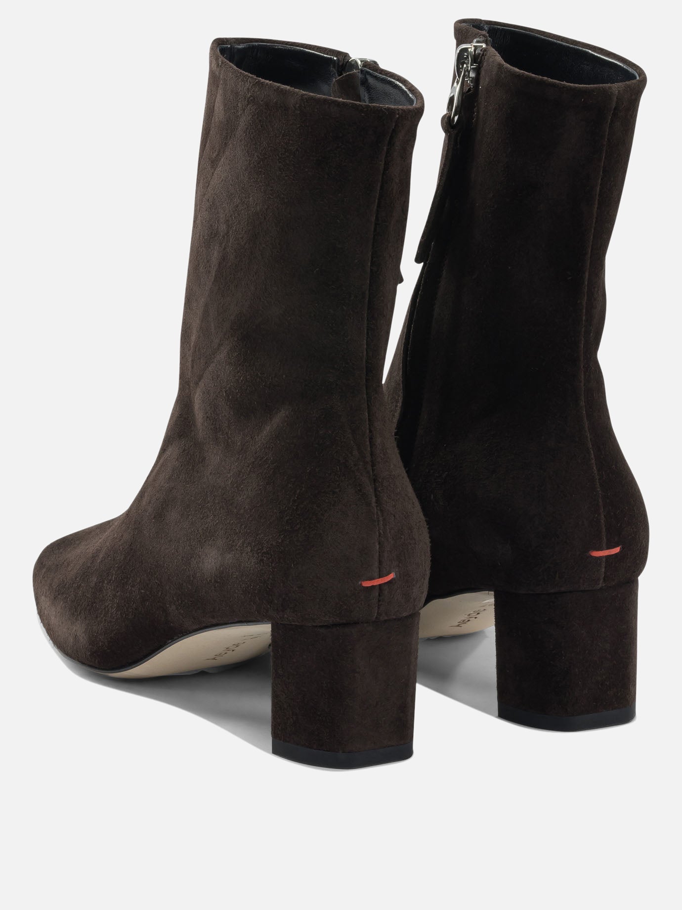 Stivaletti con zip 100% leather - 100% leather  Marrone - Aeyde Donna | PDP | VIETTI Online Store | thumbnail_4