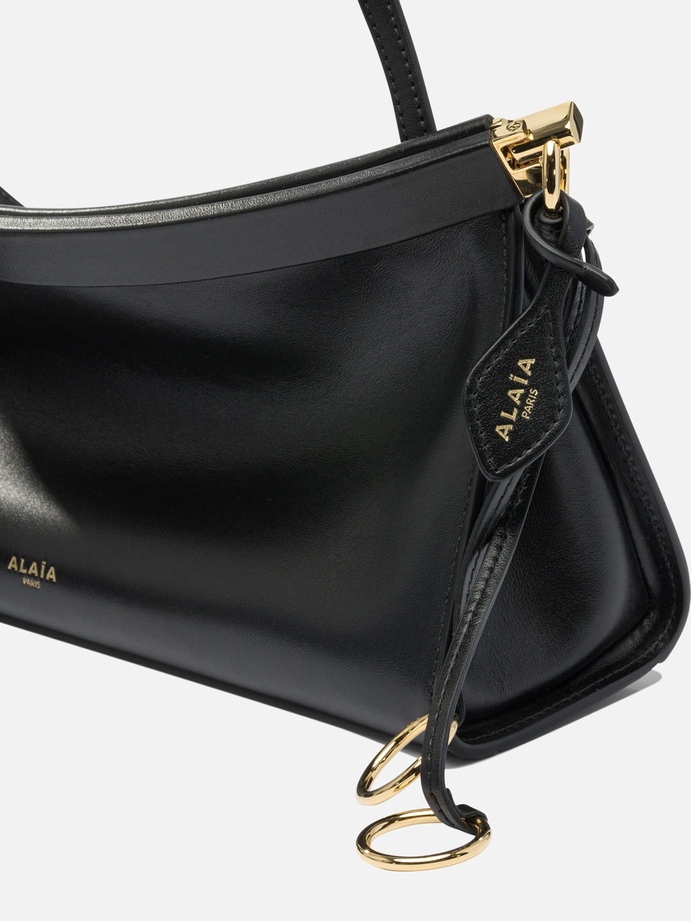 Medium bags Solid colour  Black - Alaïa Women | PDP | VIETTI Online Store | thumbnail_4