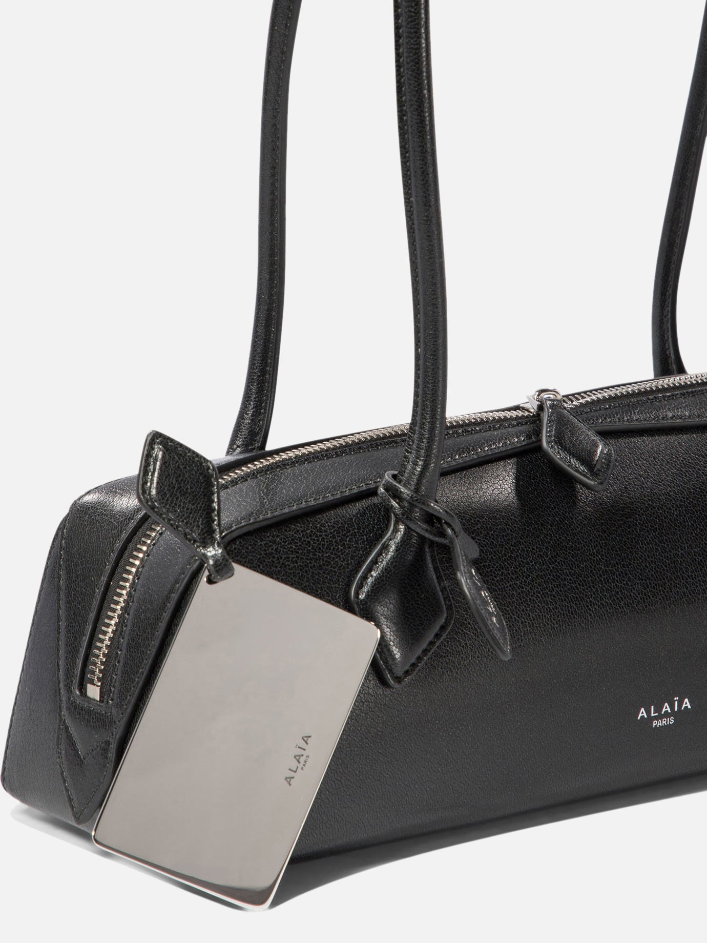 Alaïa &quot;Le Teckel Medium&quot; shoulder bag 19635939_UNI Black thumbnail_4