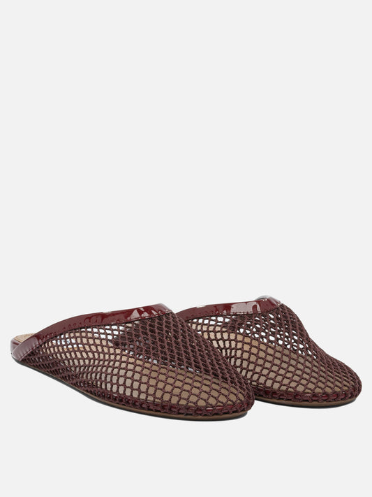 Mules 80% polyamide 20% leather - 100% rubber  Red - Alaïa Women | PDP | VIETTI Online Store | 2
