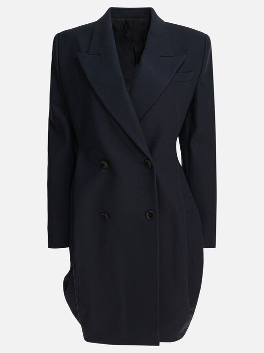 Cappotti lunghi Solid colour  Blu - Alaïa Donna | VIETTI Online Store 

