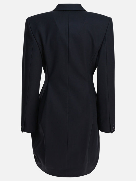 Cappotti lunghi Solid colour  Blu - Alaïa Donna | VIETTI Online Store | 2
