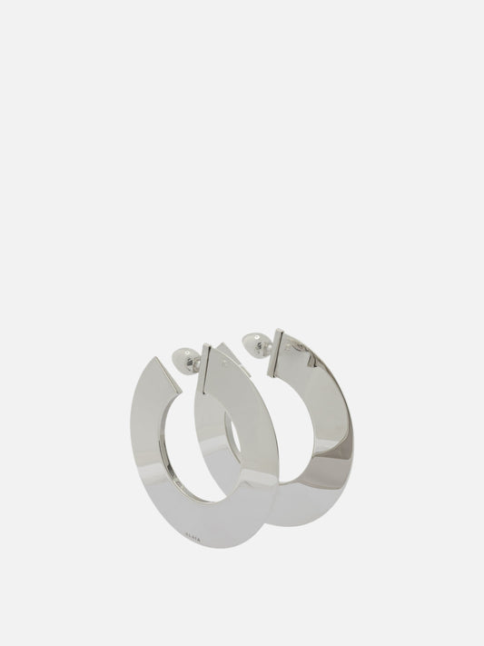 Earrings 100% brass  Silver - Alaïa Women | PDP | VIETTI Online Store 
