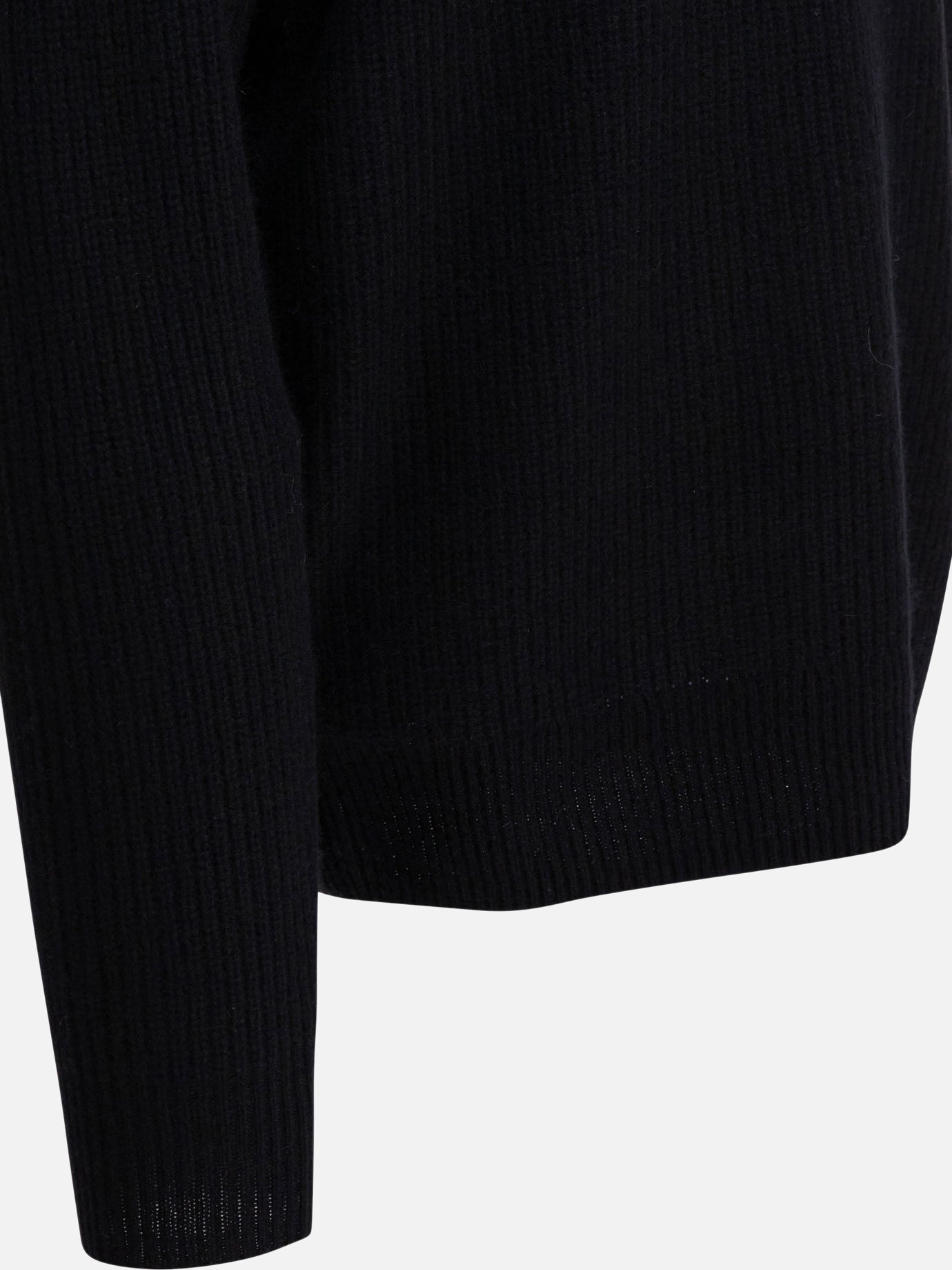 Maglioni girocollo Solid colour  Nero - Alex Mill Uomo | PDP | VIETTI Online Store | Zoom-Modal_4
