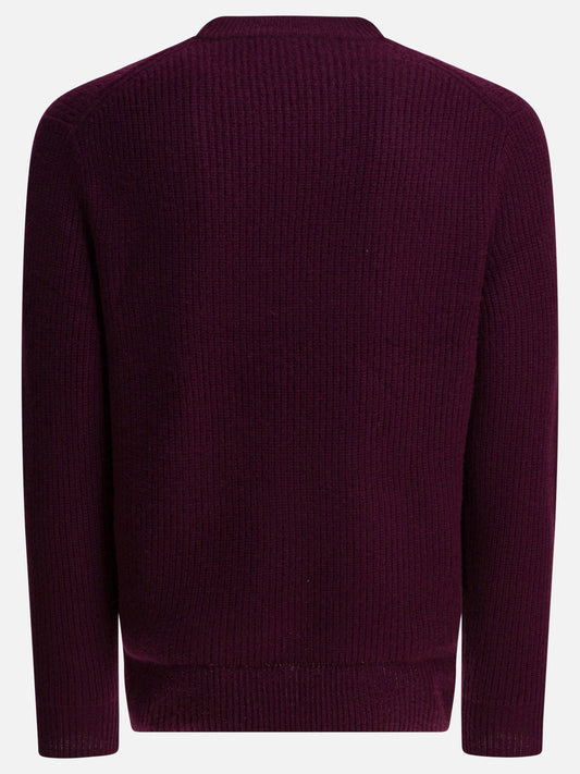 Crewneck sweaters Solid colour  Bordeaux - Alex Mill Men | PDP | VIETTI Online Store | 2
