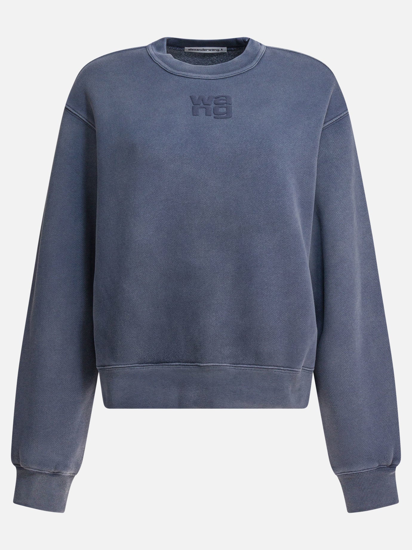 Crewnecks Logo  Blue - Alexander Wang Women | PDP | VIETTI Online Store | thumbnail