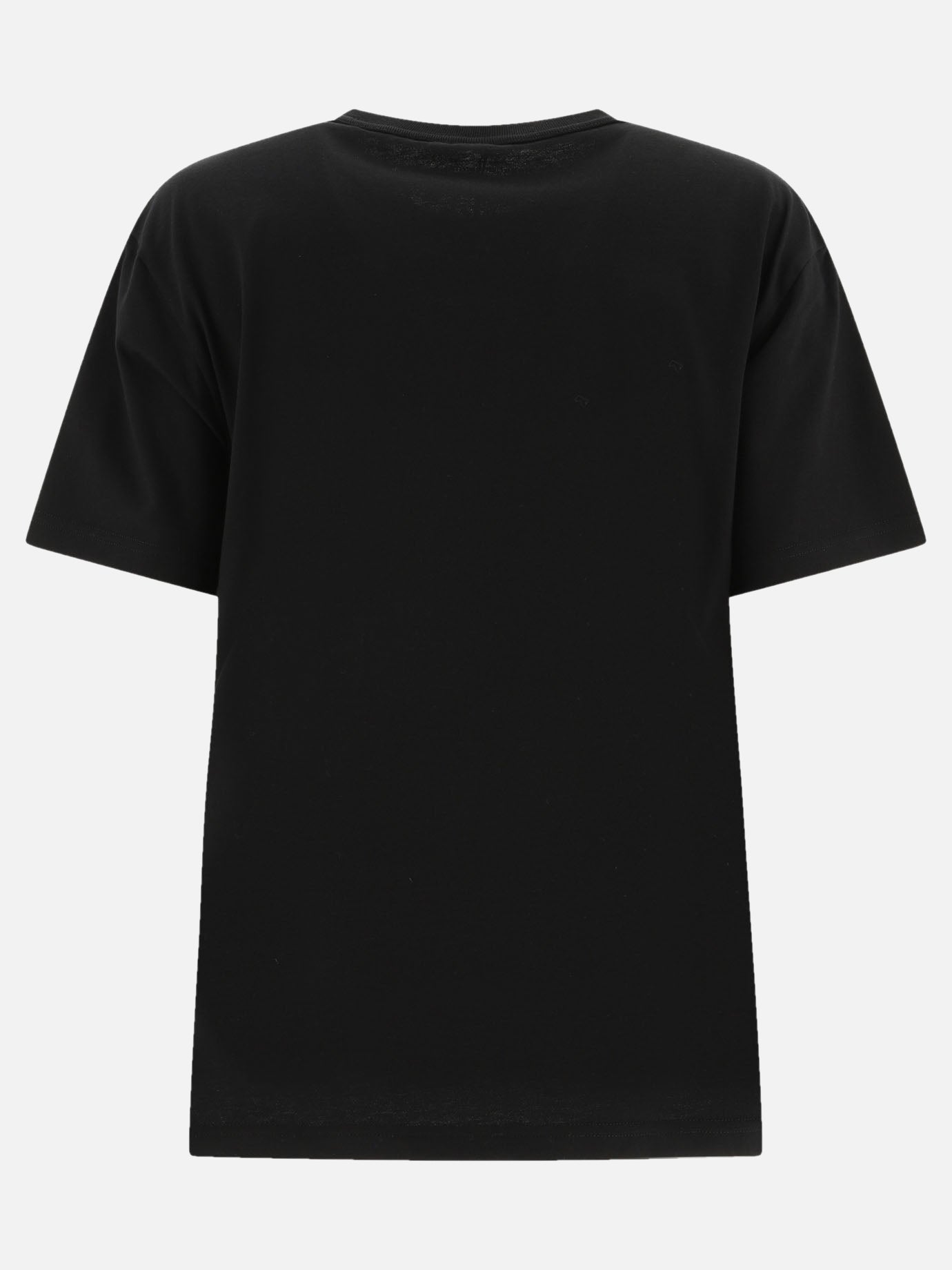 Crewneck t-shirts Solid colour  Black - Alexander Wang Women | PDP | VIETTI Online Store | thumbnail_2