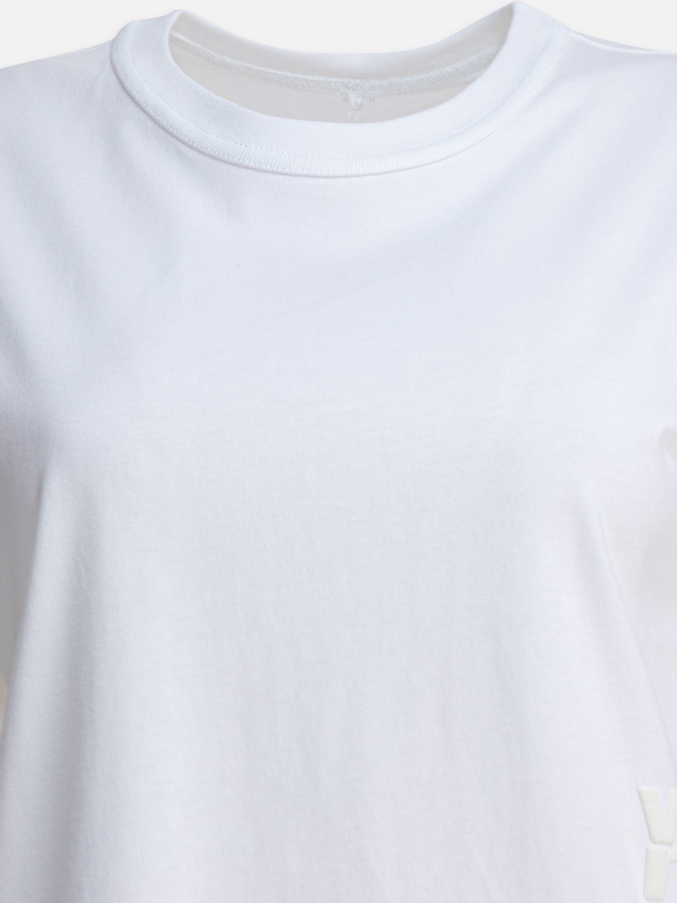 Crewneck t-shirts Solid colour  White - Alexander Wang Women | PDP | VIETTI Online Store | thumbnail_3