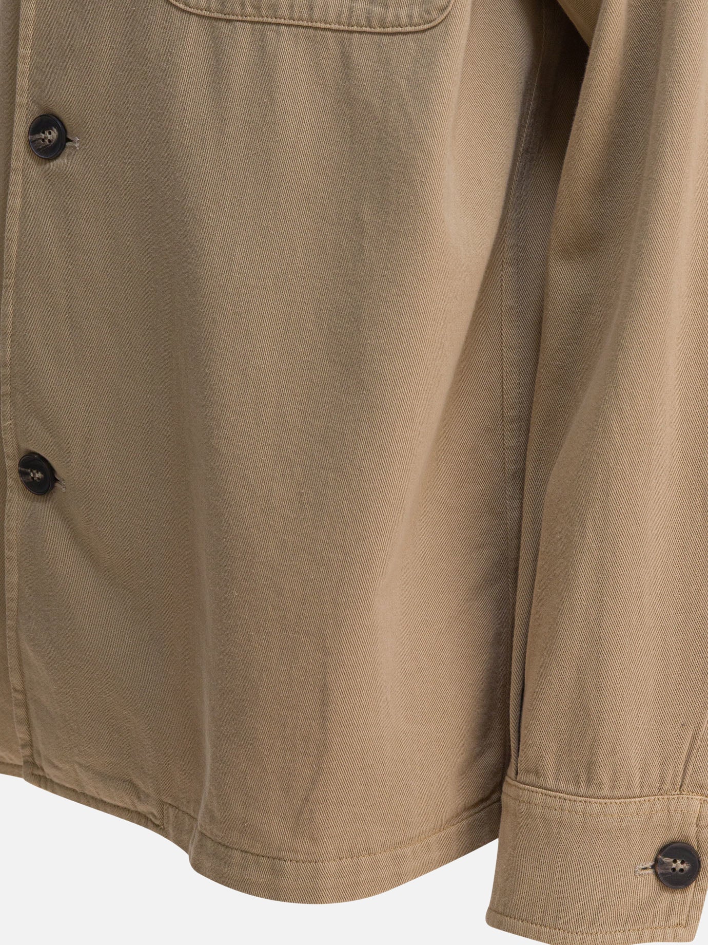 Overshirt jackets Solid colour  Beige - Altum Men | PDP | VIETTI Online Store | thumbnail_4