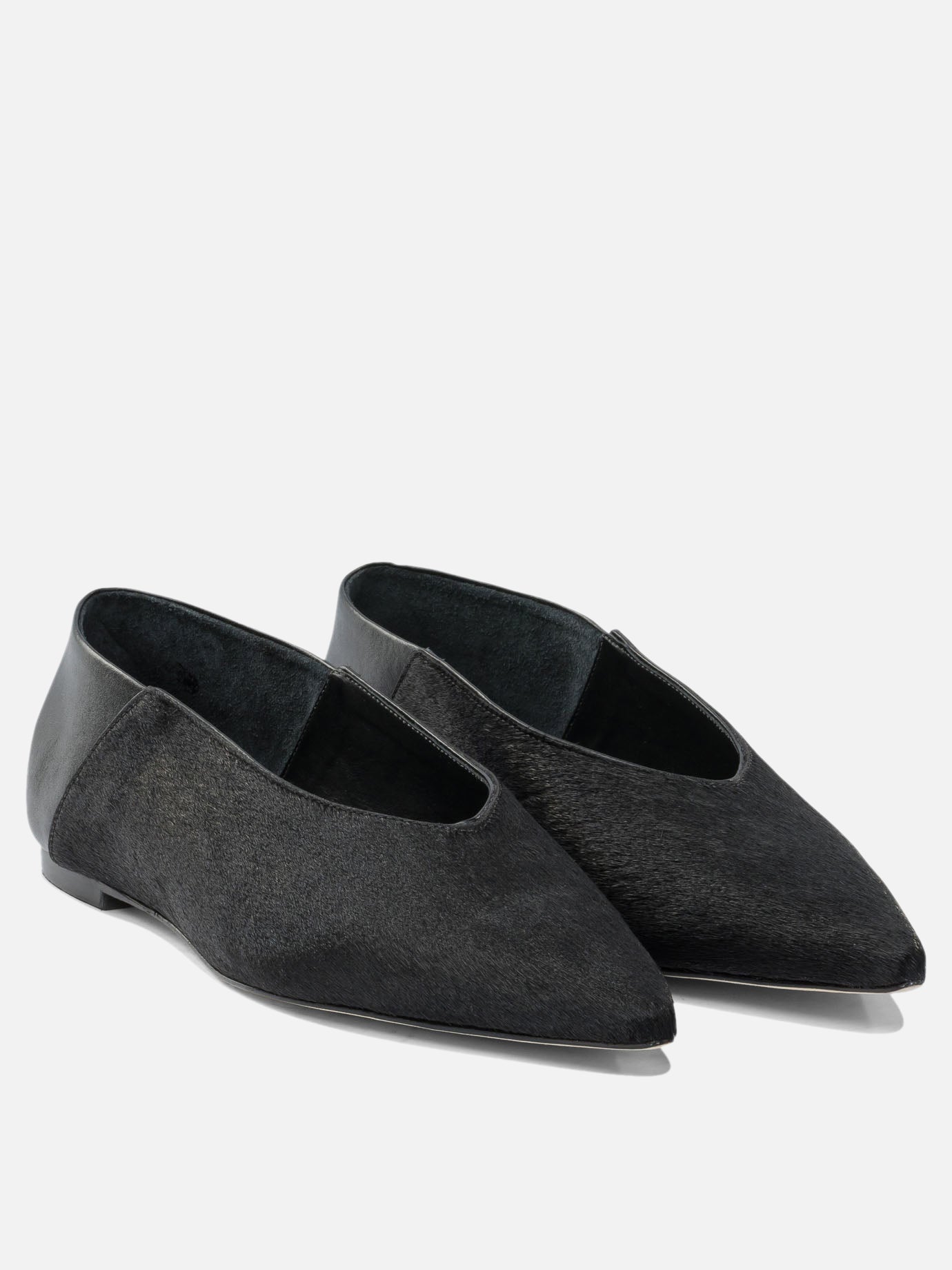 Ballerine classiche 100% calf leather - 100% leather  Nero - Ammb Milano Donna | PDP | VIETTI Online Store | thumbnail_2