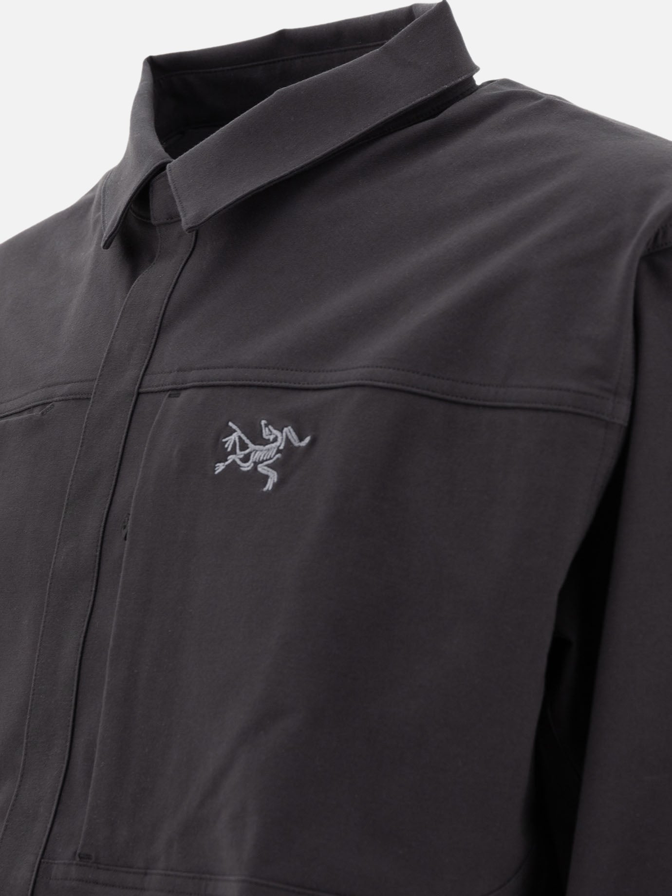 Giacche overshirt Tinta unita  Nero - Arc&#39;teryx Uomo | PDP | VIETTI Online Store | thumbnail_4