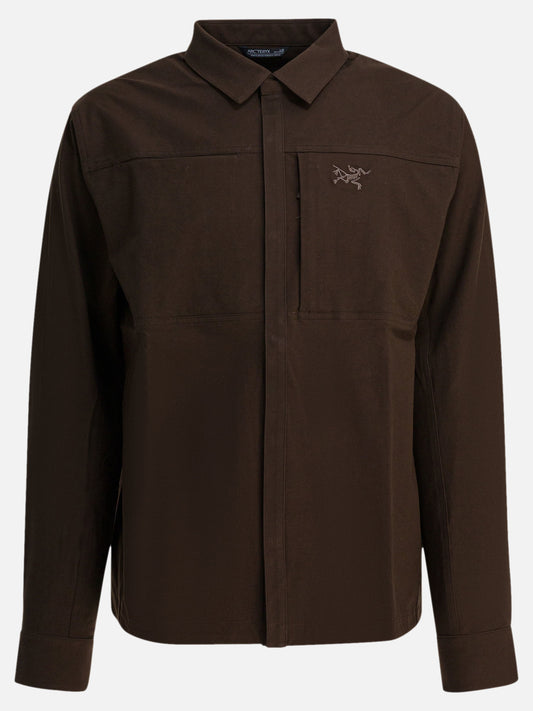 Overshirt jackets Logo  Brown - Arc'teryx Men | PDP | VIETTI Online Store 
