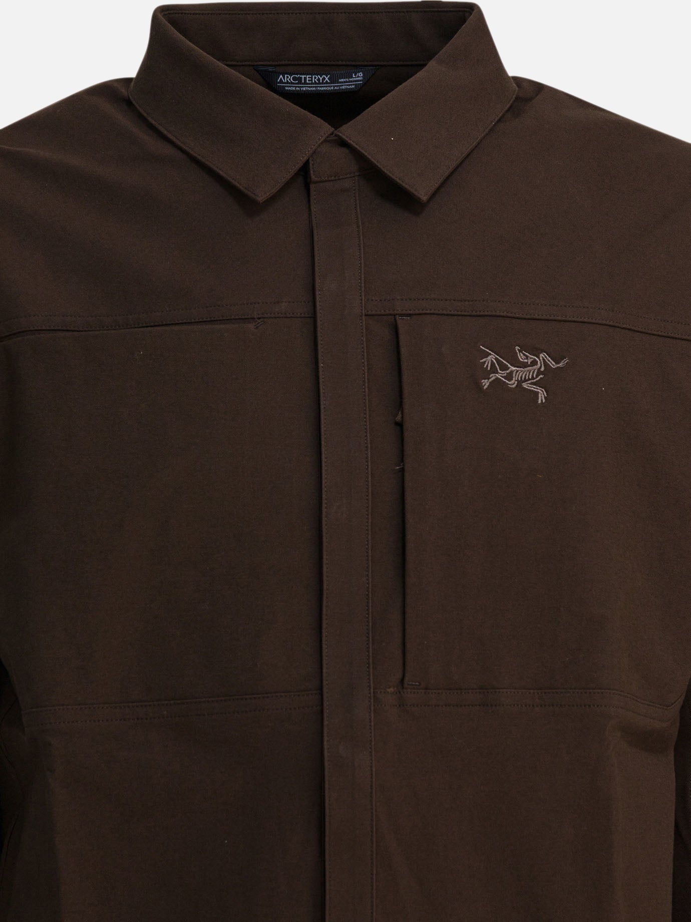 Overshirt jackets Logo  Brown - Arc'teryx Men | PDP | VIETTI Online Store | Zoom-Modal_3
