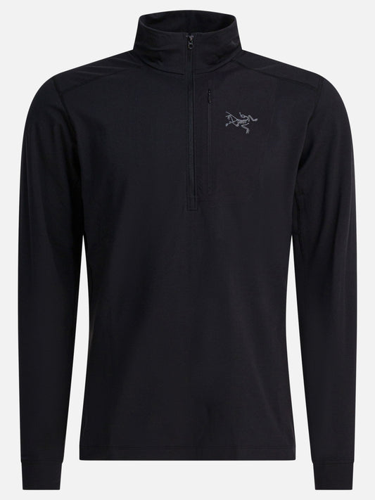 Half zip sweatshirts Logo  Black - Arc'teryx Men | PDP | VIETTI Online Store 
