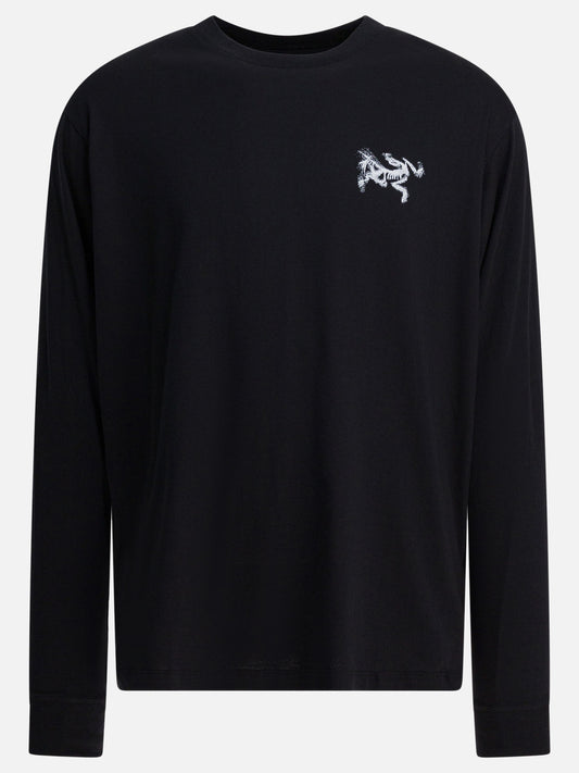 T-shirt girocollo Logo  Nero - Arc'teryx Uomo | PDP | VIETTI Online Store 
