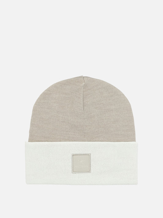 Beanies 48% wool 48% polyester 3% nylon 1% elastane  Beige - Arc'teryx Women | PLP | VIETTI Online Store 
