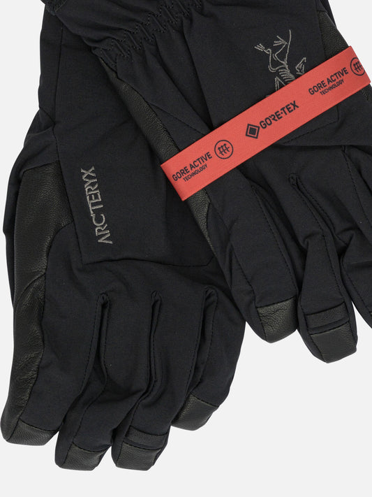 Sport gloves Logo  Black - Arc'teryx Men | PDP | VIETTI Online Store | 2
